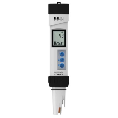 HM Digital Pro Series COM-300 Pen Style pH/TDS/Temp Meter