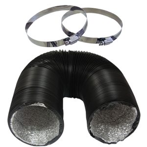 UltraGrow – PVC Ducting 10” 25′ w/ 2 clamps