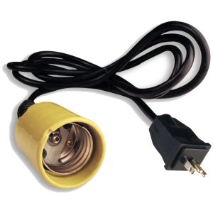 UltraGrow – Mogul Socket w/ 15′ Ballast Cord 600v/16g
