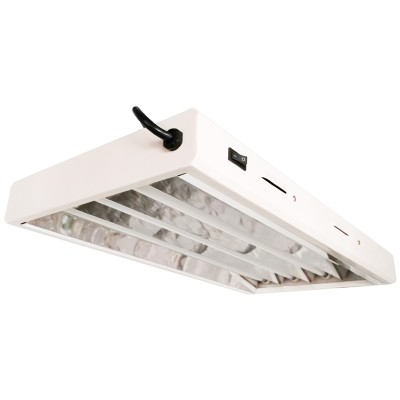 UltraGrow – 2X4 T5 Fluorescent Fixtures w/6,500K Lamps