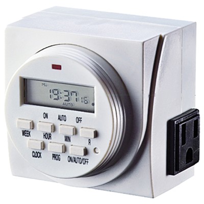 UltraGrow – 120V Digital Timer, Dual outlet