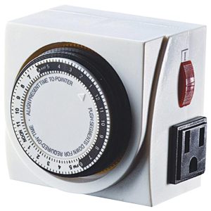UltraGrow – 120V Mechanical Timer, Dual outlets