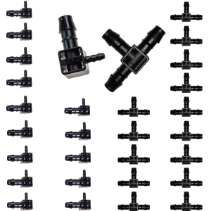 Blumat Hose Tee + End Piece (28 Pack)