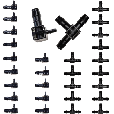 Blumat Hose Tee + End Piece (28 Pack)