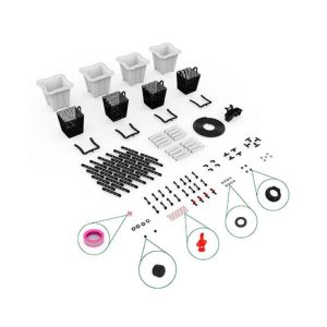 TBC - 10 GAL BLK 4-BUCKET KIT