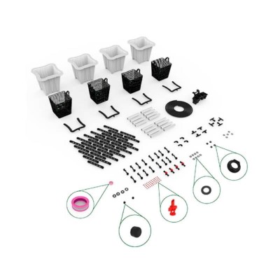 TBC - 10 GAL BLK 4-BUCKET KIT