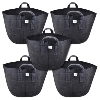 UltraGrow 5-Pack 10 Gallon Cloth Grow Bags