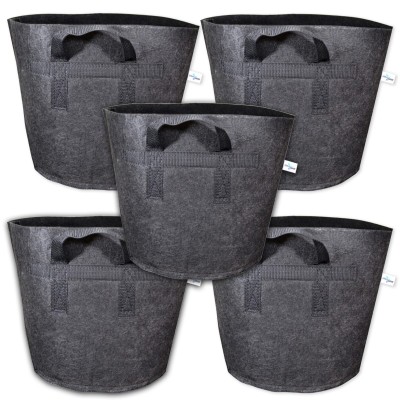 UltraGrow 5-Pack 2 Gallon Cloth Grow Bags